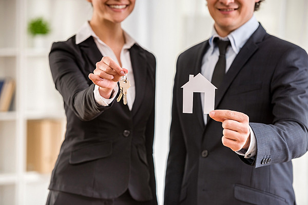 image of satisfied business client with accountant