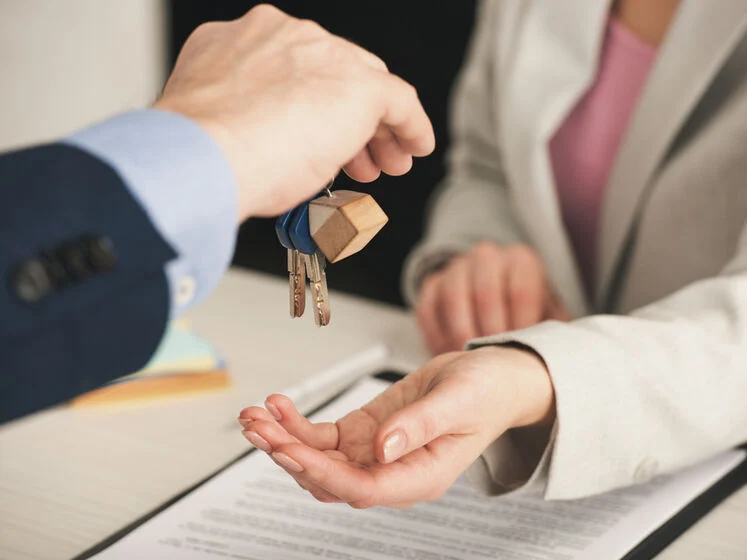 image of satisfied business client with accountant